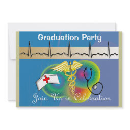 Nurse Graduation Party Invitations invitation