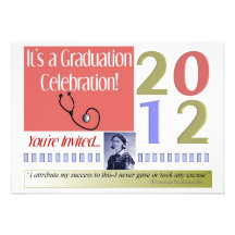 Nurse Graduation Party Invitations 2012