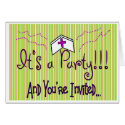Nurse Graduation Party---Student Nurse cards by gailg1957 Nurse Graduation Party---Student Nurse cards