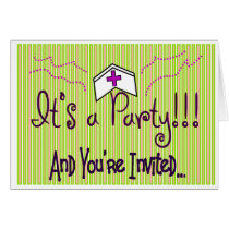 Nurse Graduation Party---Student Nurse cards