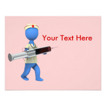 Nurse Humor Custom Announcements