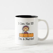Nurse I Can Fix It T-shirts and Gifts Coffee Mugs