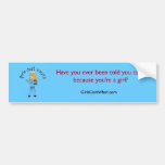 Nurse in Blue Scrubs (Blonde) Bumper Stickers