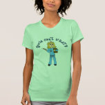 Nurse in Blue Scrubs (Blonde) Tees