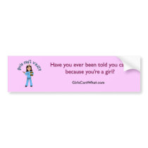 Nurse in Blue Scrubs (Light) bumper stickers