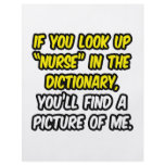 Nurse In Dictionary...My Picture Personalized Flyer