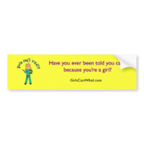 Nurse in Green Scrubs (Blonde) bumper stickers