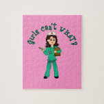 Nurse in Green Scrubs (Light) Puzzle