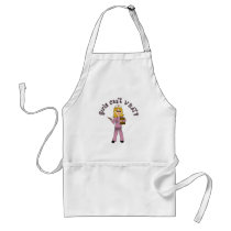 Nurse in Pink Scrubs (Blonde) aprons