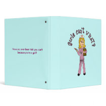 Nurse in Pink Scrubs (Blonde) binders