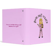 Nurse in Pink Scrubs (Blonde) binders