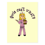 Nurse in Pink Scrubs (Blonde) Post Cards