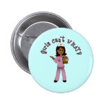 Nurse in Pink Scrubs (Dark)