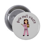 Nurse in Pink Scrubs (Light)