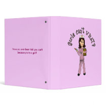 Nurse in Pink Scrubs (Light) binders