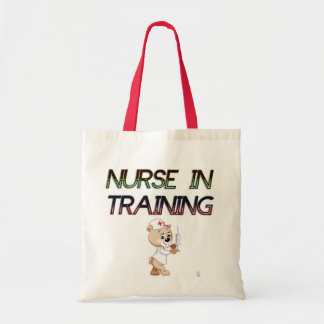 NURSE IN TRAINING CANVAS BAGS