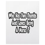 Nurse Joke...Two Thumbs Custom Letterhead