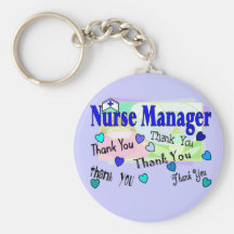 Nurse Manager THANK YOU Keychains