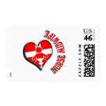 NURSE MIDWIFE HEART MEDICAL SYMBOL STAMP