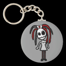 Nurse Necro Keychain keychains