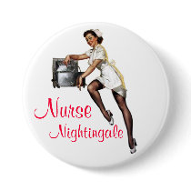 Nurse Nightingale Pin-Up buttons