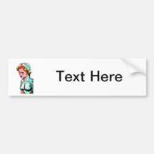 Nurse Nursing Nurses - Vintage Illustration Bumper Stickers