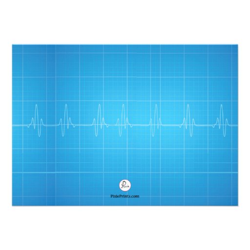 Nurse on Duty Graduation Invitation