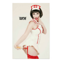 Nurse Pinup Poster posters