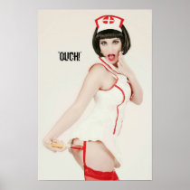 Nurse Pinup Poster