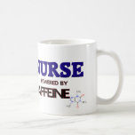Nurse Powered by caffeine Coffee Mugs