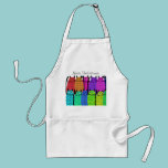 Nurse Practitioner Apron Whimsical Cats aprons