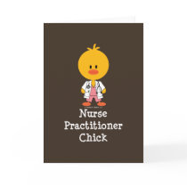 Nurse Practitioner Chick Blank Card