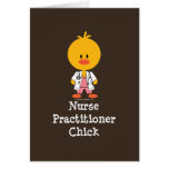 Nurse Practitioner Chick Blank Card