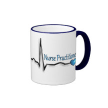 Nurse Practitioner Gifts QRS Design Mugs