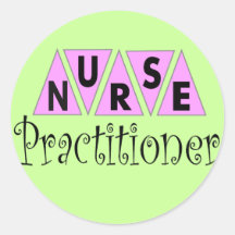 Nurse Practitioner Gifts Stickers