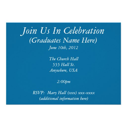 Nurse Practitioner Graduation Invitations II