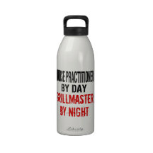 Nurse Practitioner Grillmaster Drinking Bottle