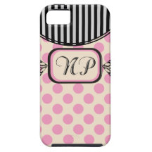 Nurse Practitioner Pink Stripes Electronics Cases iPhone 5 Cover