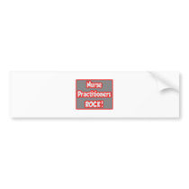 Nurse Practitioners Rock! bumper stickers