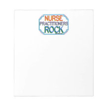 Nurse Practitioners Rock Note Pads