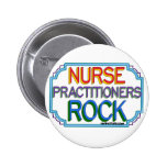 Nurse Practitioners Rock Pinback Buttons