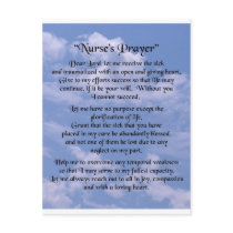 nurse prayer postcards