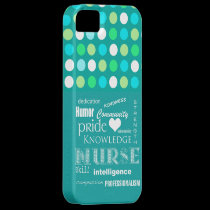 Nurse Pride-Attributes/Turquoise Blue/Polkadots casemate cases