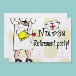 Nurse Retirement Party Invitations invitations
