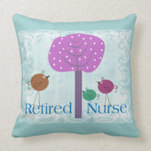 Nurse Retirement Pillow