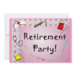 Nurse Retiring Party Invitations