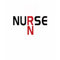 NURSE RN ON WHITE t-shirts
