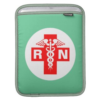 Nurse RN or Initials Sleeves For iPads