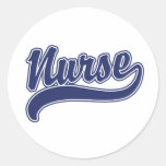 Nurse Round Sticker