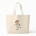 Nurse Stick Figure Bag